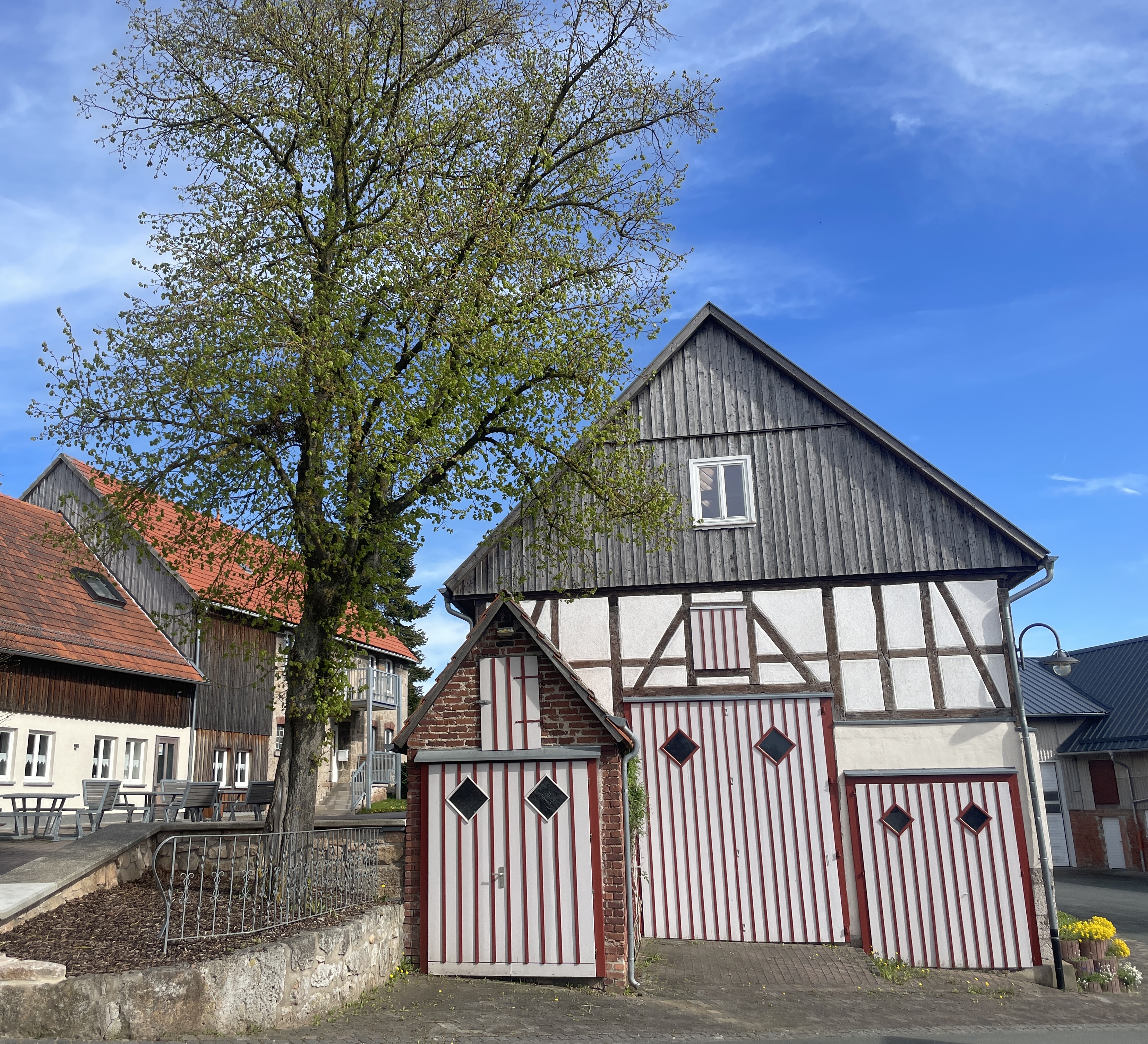 Museumsscheune mit Dorftoilette